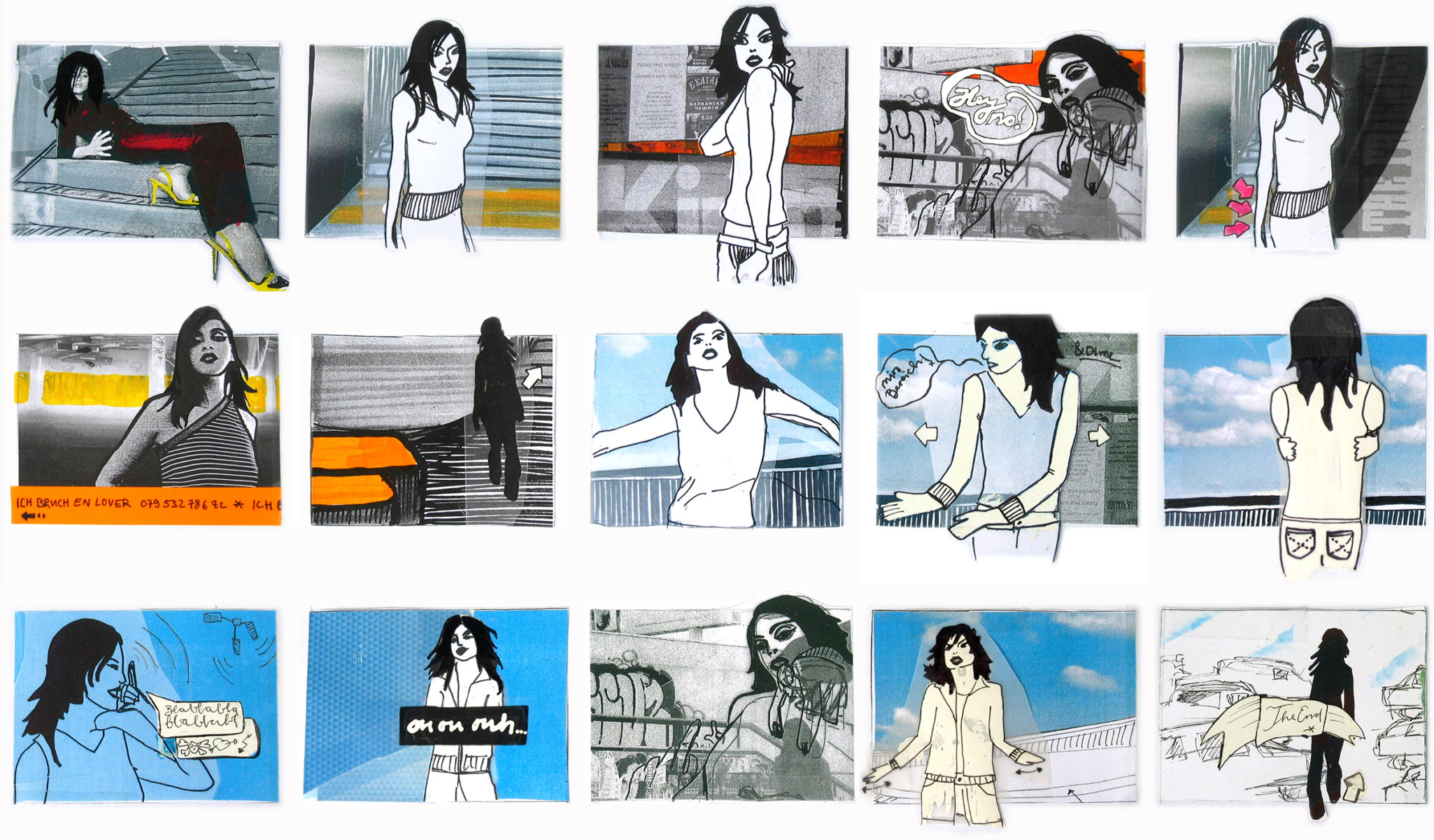 Storyboard: Musicvideo for Nanalee