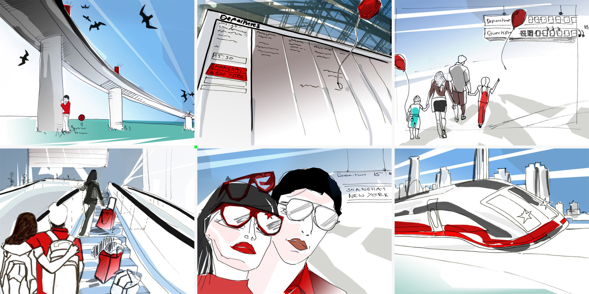 Storyboard "The power of zero gravity”