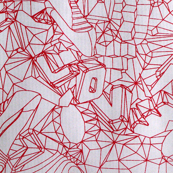 Screen-printed all-over pattern