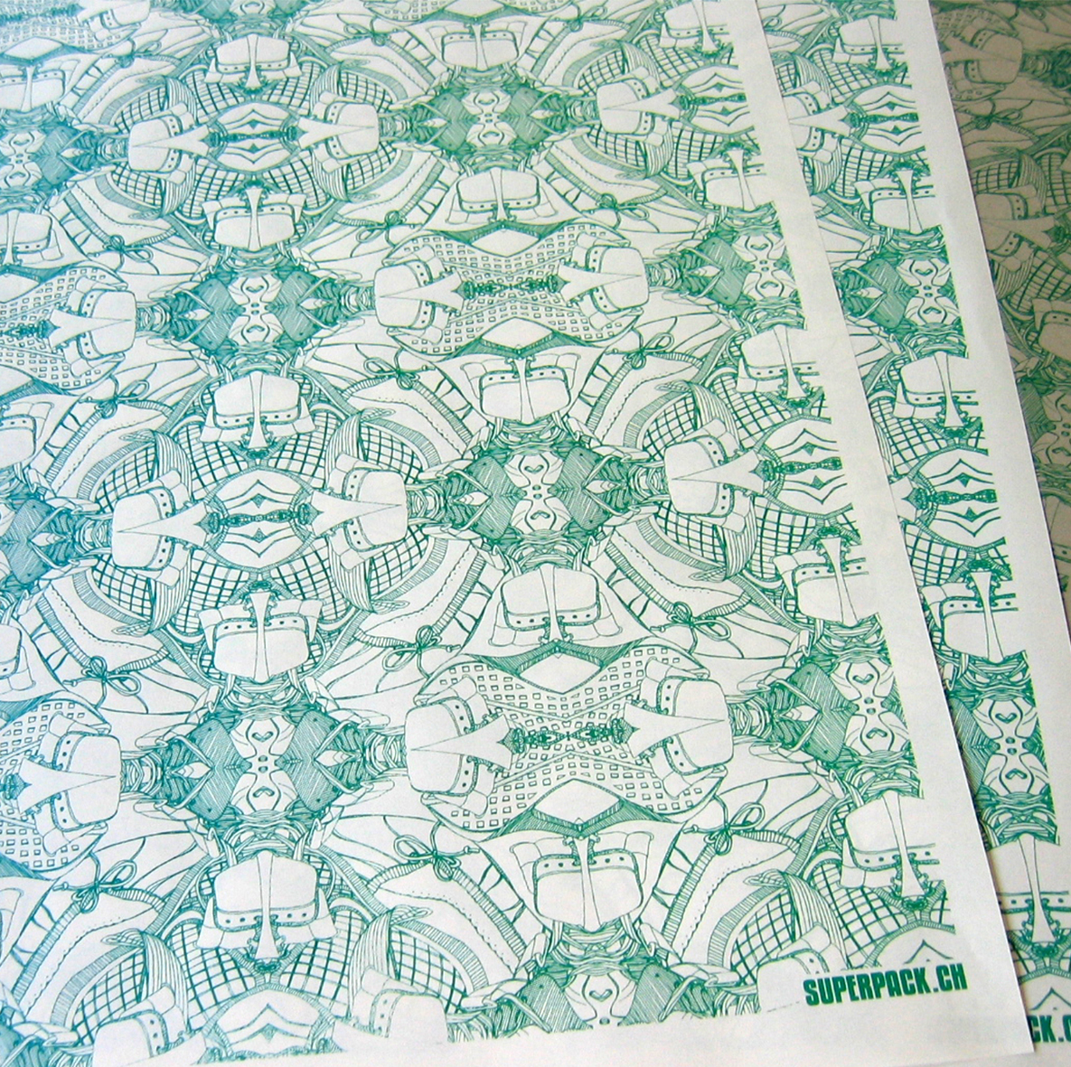 Screenprint: Wrapping Paper