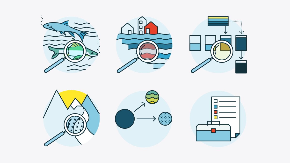 Vector Illustration: Animated Icons "Tools and Products"